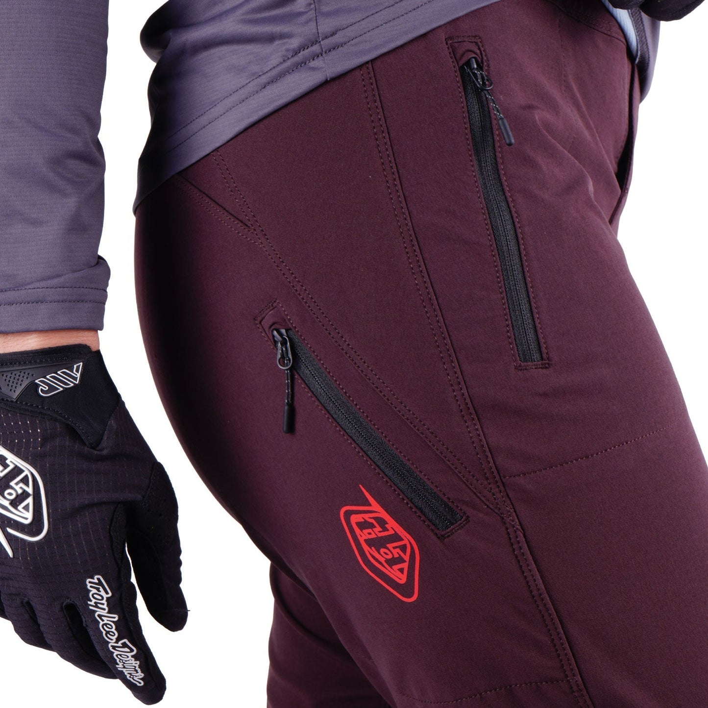 Damespantalon TROY LEE DESIGNS LILIUM PRO MONO Bordeaux