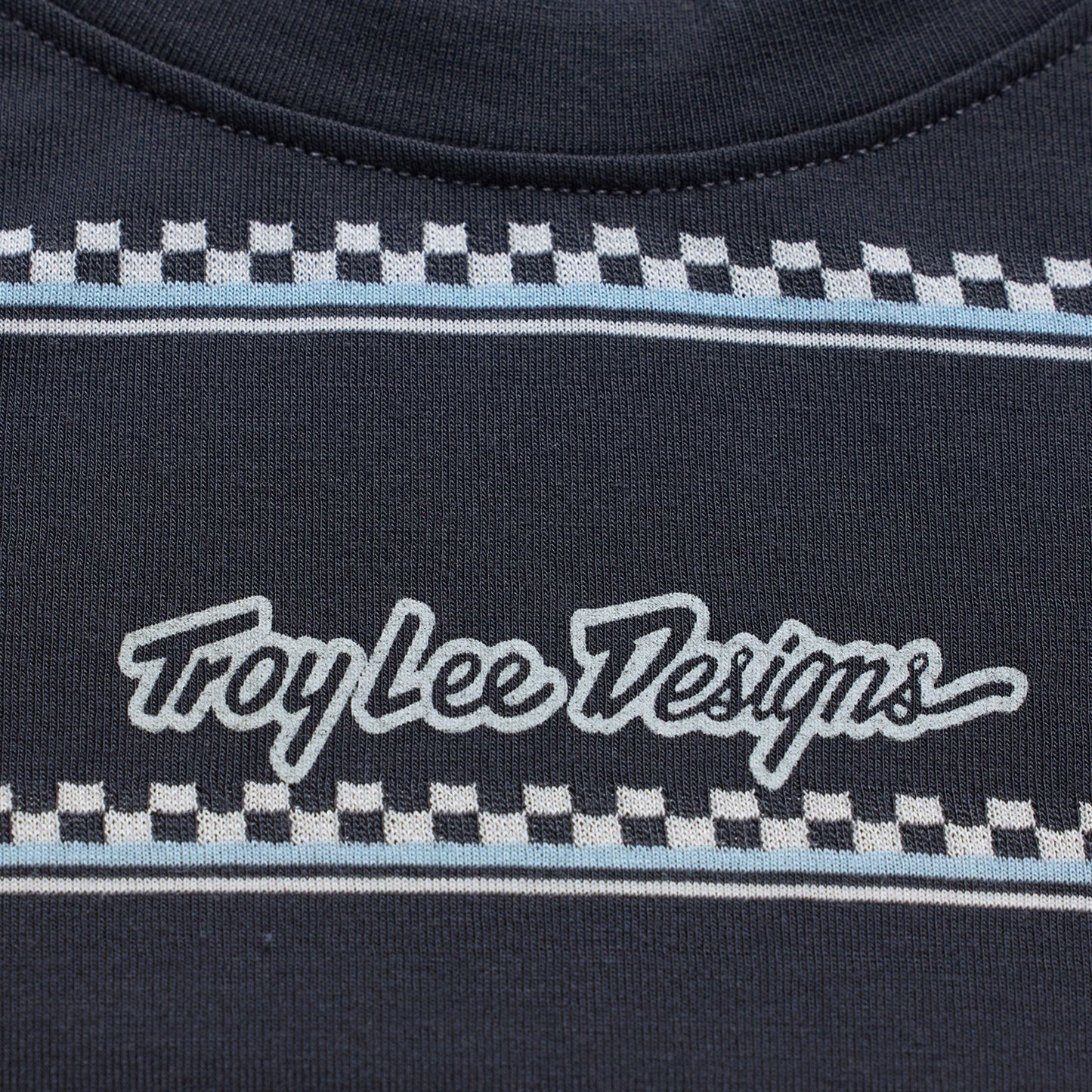 TROY LEE DESIGNS LILIUM RIDE CHECKED OUT Jersey met korte mouwen en carbon voor dames