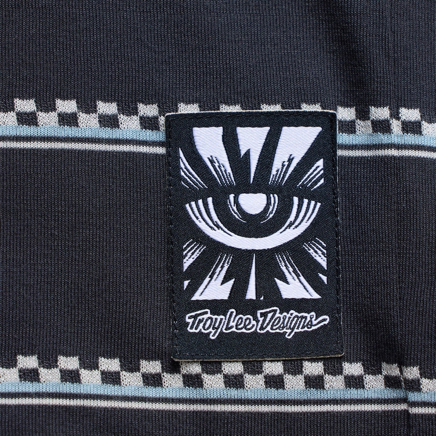 TROY LEE DESIGNS LILIUM RIDE CHECKED OUT Jersey met korte mouwen en carbon voor dames