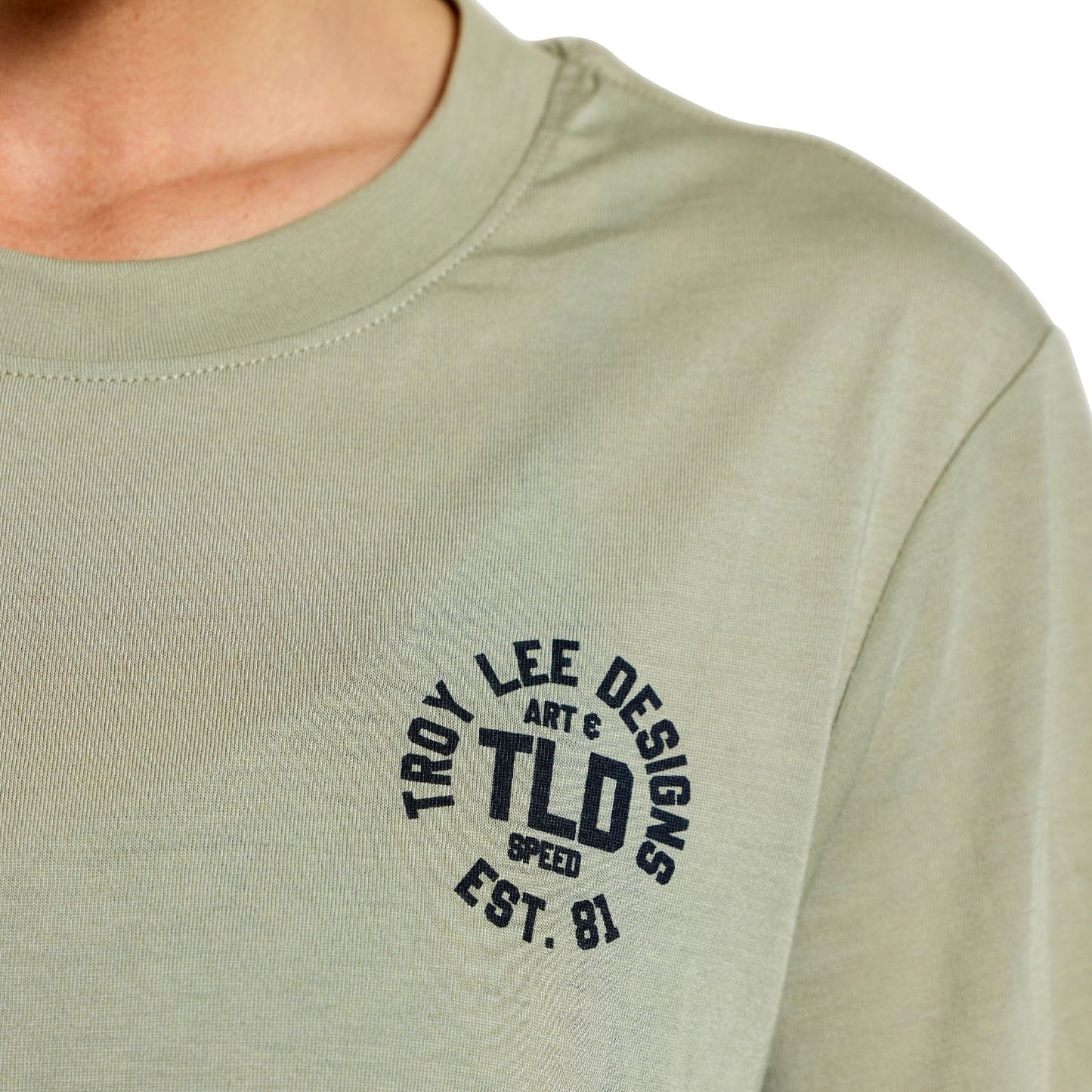 TROY LEE DESIGNS LILIUM RIDE STAMPS Korte mouwen damestrui Sage