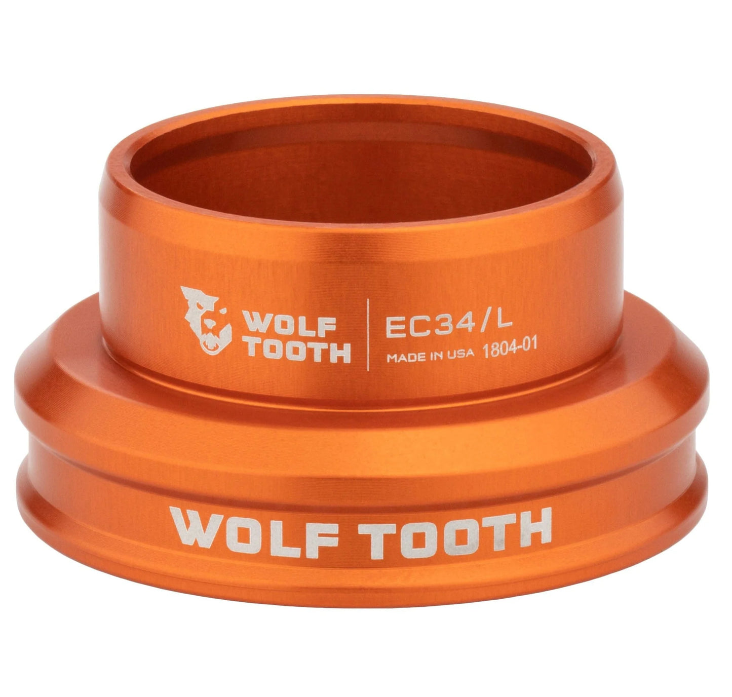 Lage kom voor WOLF TOOTH PREMIUM 1"1/8 EC34 extern balhoofdstel, oranje