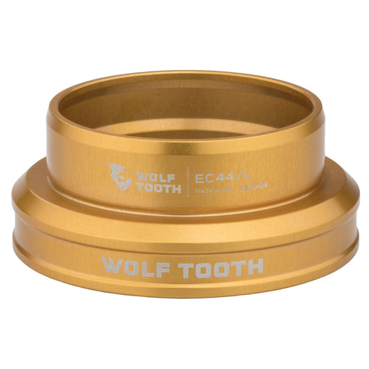 Onderste Lagerkop voor Extern Stuurlager WOLF TOOTH PERFORMANCE 1.5" EC44 Goud