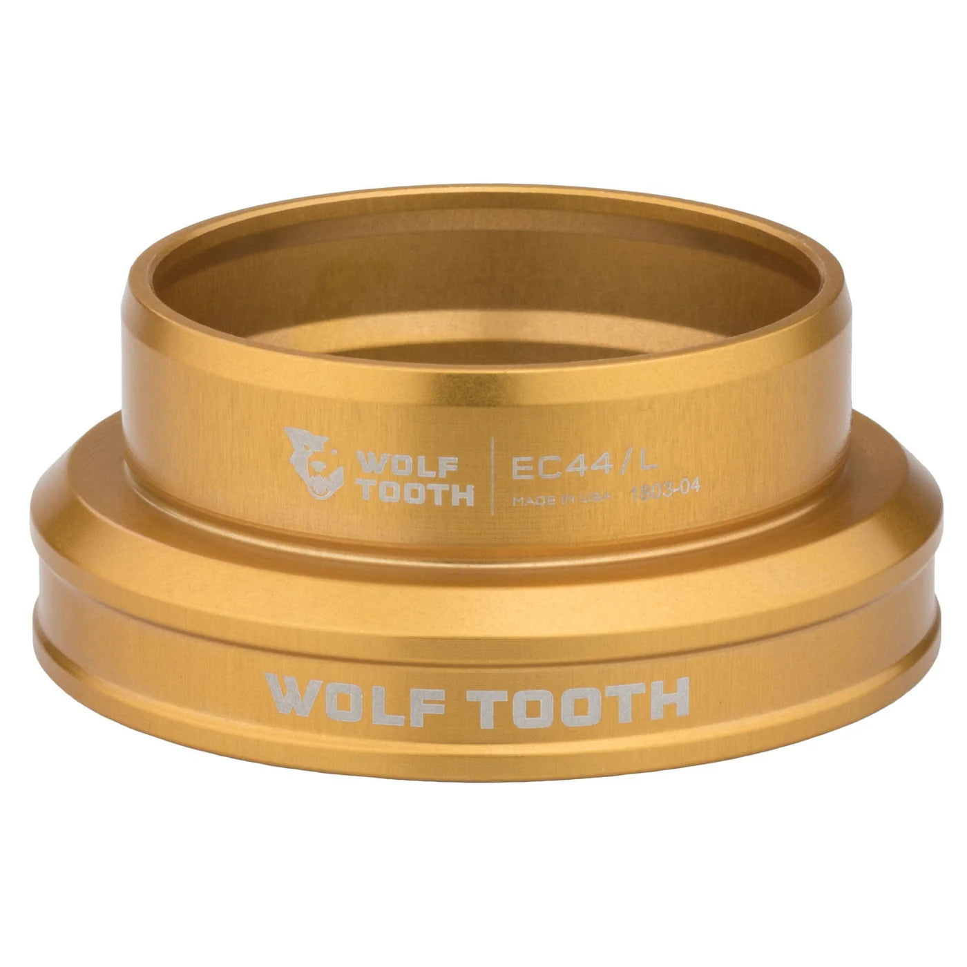 Lage kom voor WOLF TOOTH PREMIUM 1,5" EC44 extern balhoofdstel, goudkleurig