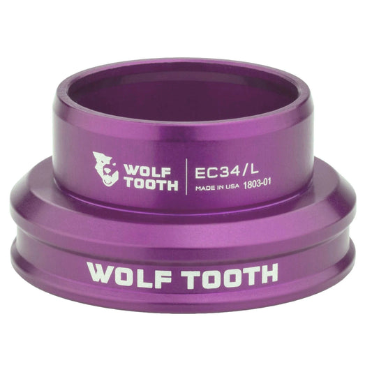 Lage kom voor WOLF TOOTH PREMIUM 1"1/8 EC34 extern balhoofdstel, paars