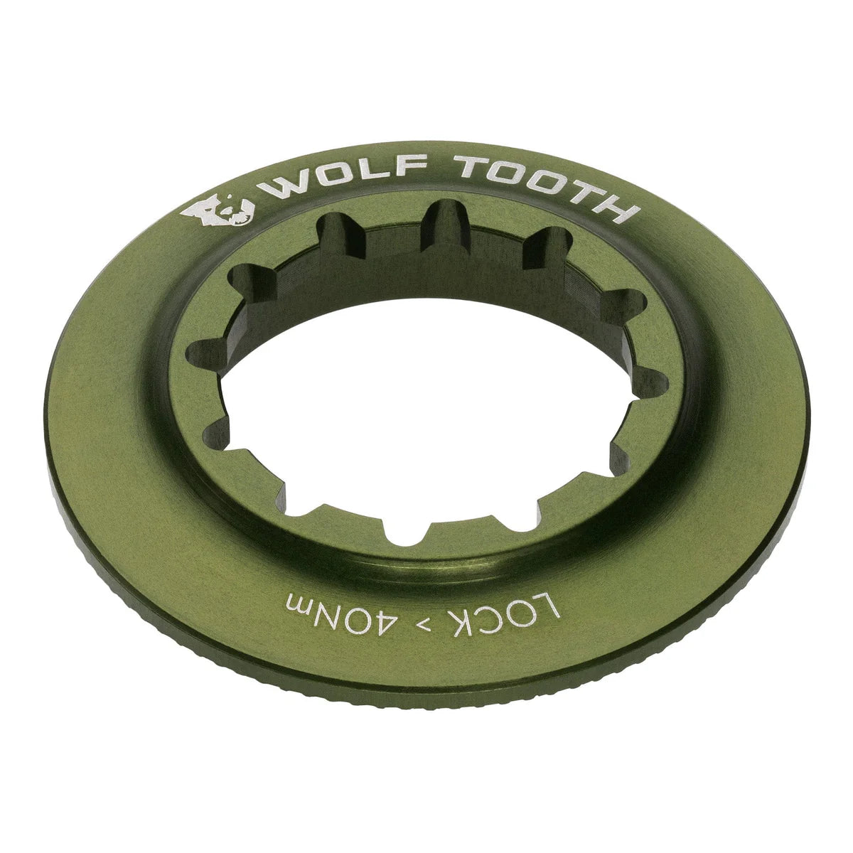 WOLF TOOTH Centerlock-moer (inwendig) Olive