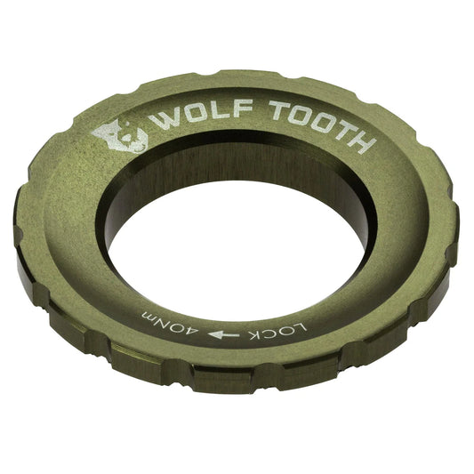 WOLF TOOTH Centerlock-moer (extern), olijfgroen