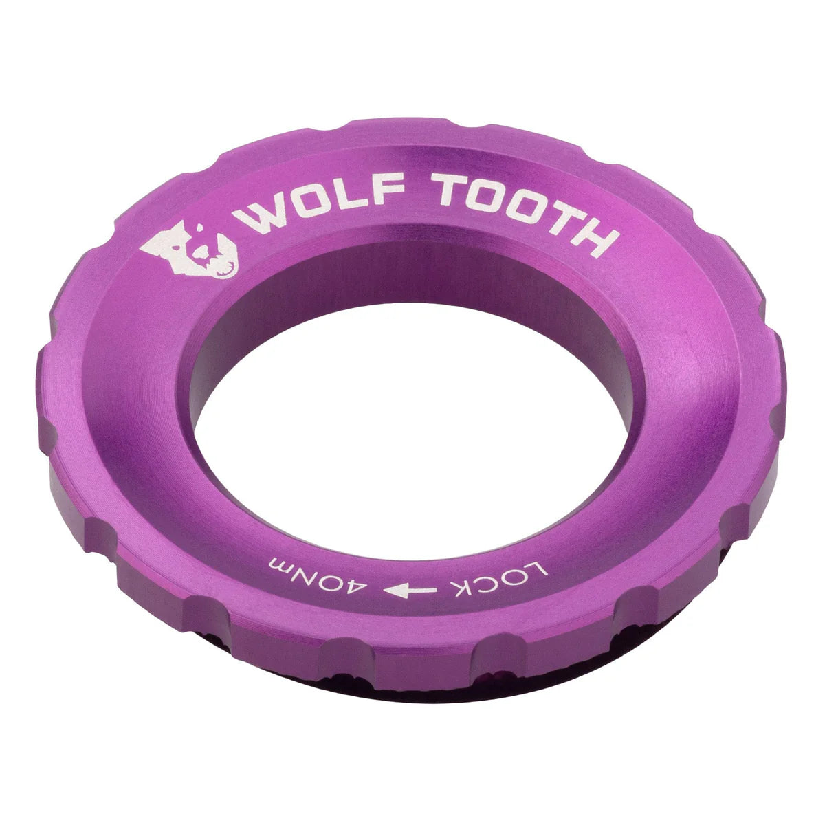 WOLF TOOTH Centerlock-moer (extern), paars