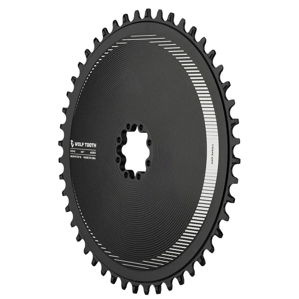 Mono 12/13V WOLF TOOTH AERO Direct gemonteerd Sram 8-bouts kettingblad
