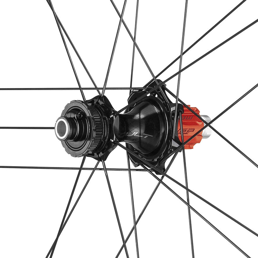 Paar CAMPAGNOLO BORA ULTRA WTO 60 C23 DISC Tubeless Ready (Center Lock) Chroom wielen