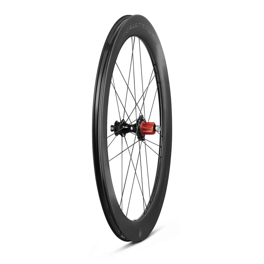 Paar CAMPAGNOLO BORA ULTRA WTO 60 C23 DISC Tubeless Ready (Center Lock) Chroom wielen