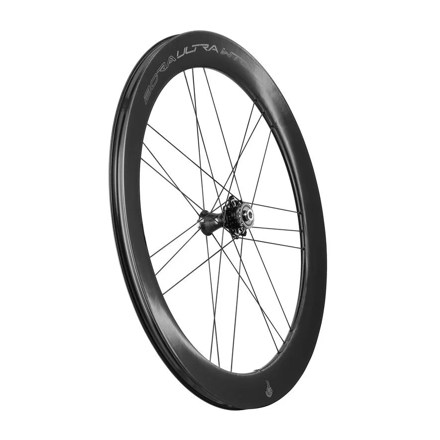 Paar CAMPAGNOLO BORA ULTRA WTO 60 C23 DISC Tubeless Ready (Center Lock) Chroom wielen