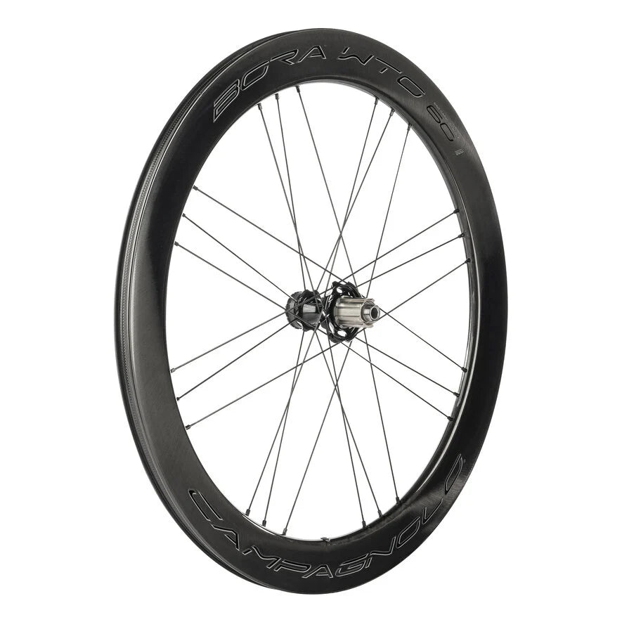 Paar CAMPAGNOLO BORA WTO 60 DISC C23 DISC wielen met banden (Center Lock)