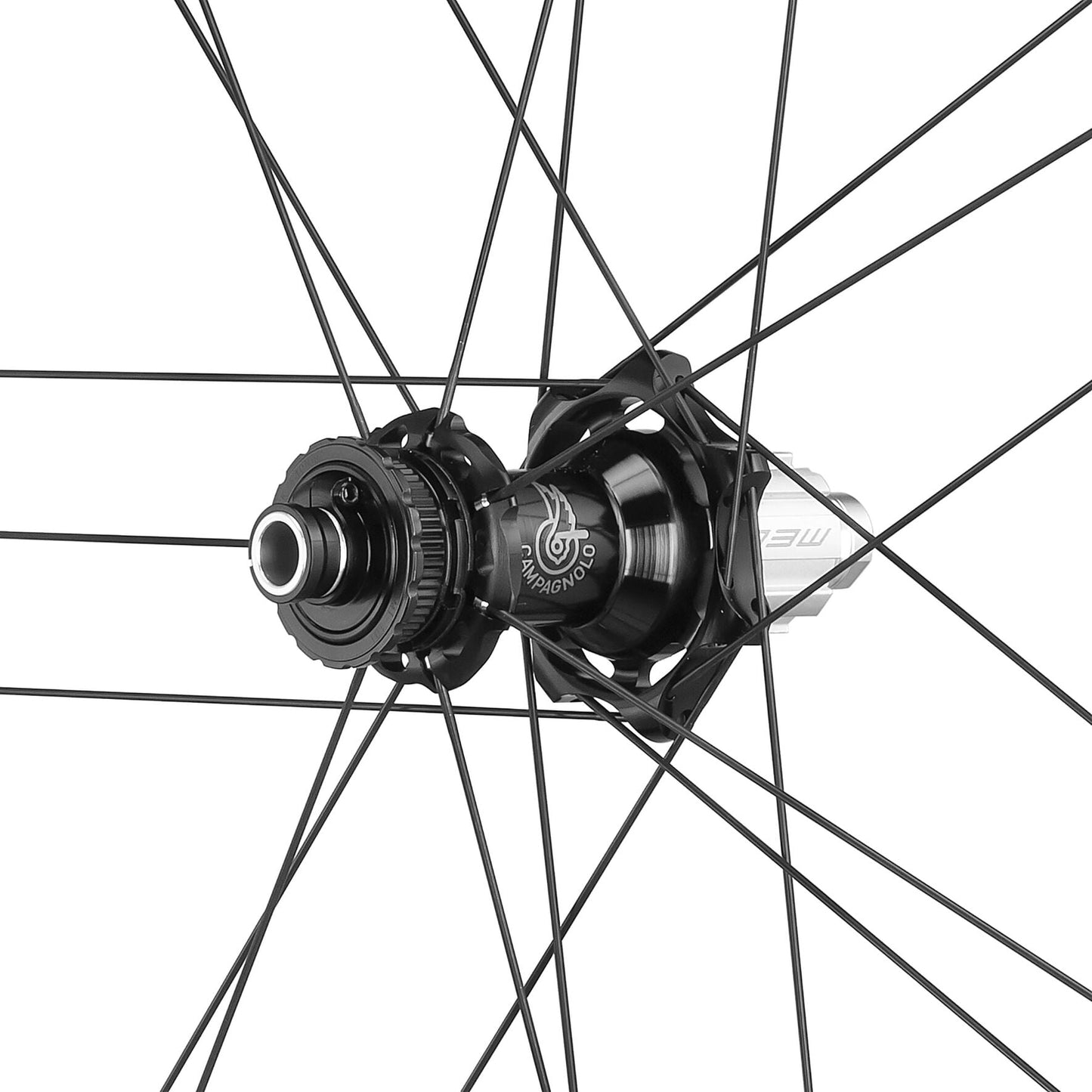 Set CAMPAGNOLO SHAMAL DUAL PROFILE CARBON C23 Tubeless Ready-wielen (Center Lock)