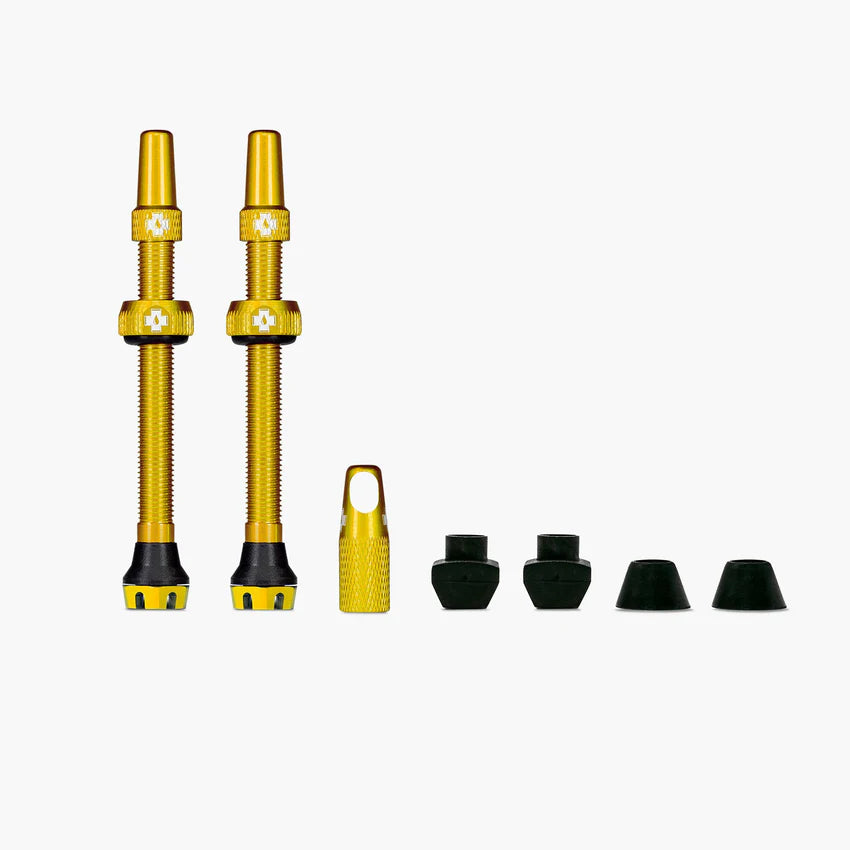 Tubeless ventielen V2 MUC-OFF Goud