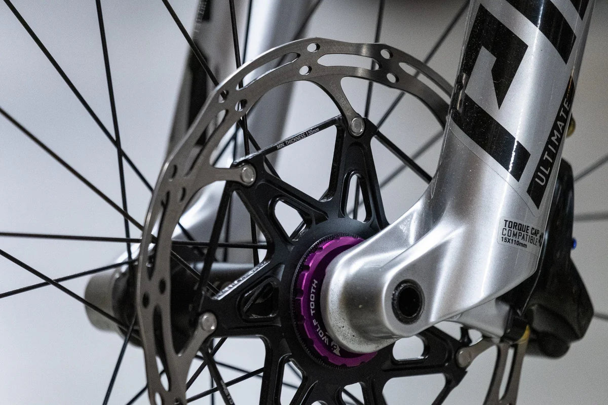 WOLF TOOTH Centerlock-moer (extern), goudkleurig