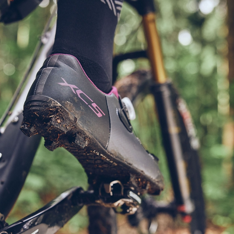 SHIMANO XC502 MTB Damesschoenen Grijs