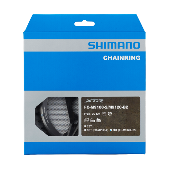 SHIMANO XTR 38T kettingblad voor FC-M9120-B2