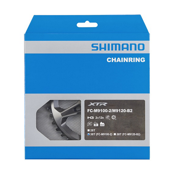SHIMANO XTR 38T kettingblad voor FC-M9100-2