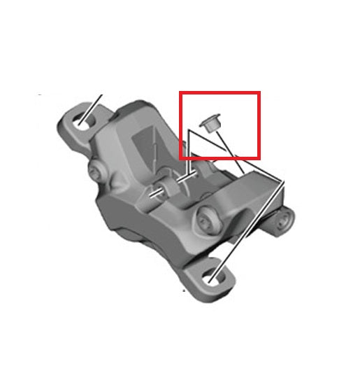 SHIMANO Ontluchtingsschroefdop BR-R9270/8170/7170