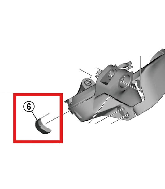SHIMANO RD-R8150/7150/RX825 Deksel oplaadpoort
