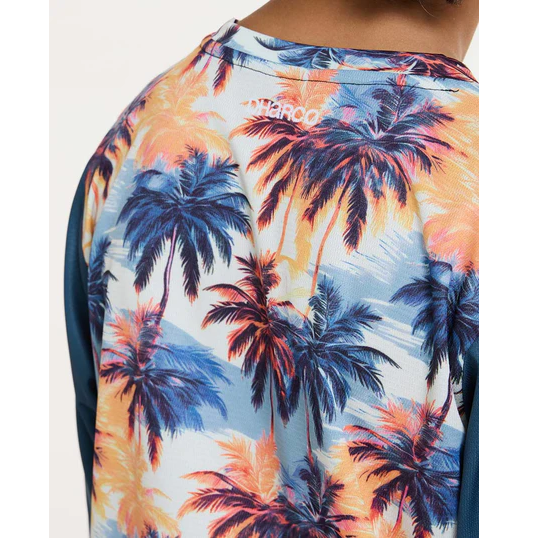 DHARCO GRAVITY VENICE BEACH Jersey Lange Mouw Junior Blauw