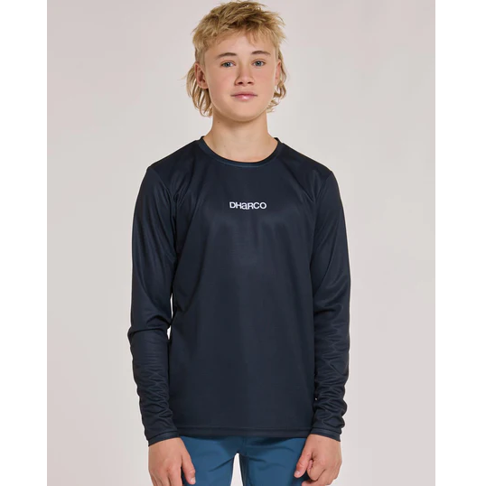 DHARCO GRAVITY THE DARKNESS Junior Trui Lange Mouw Zwart