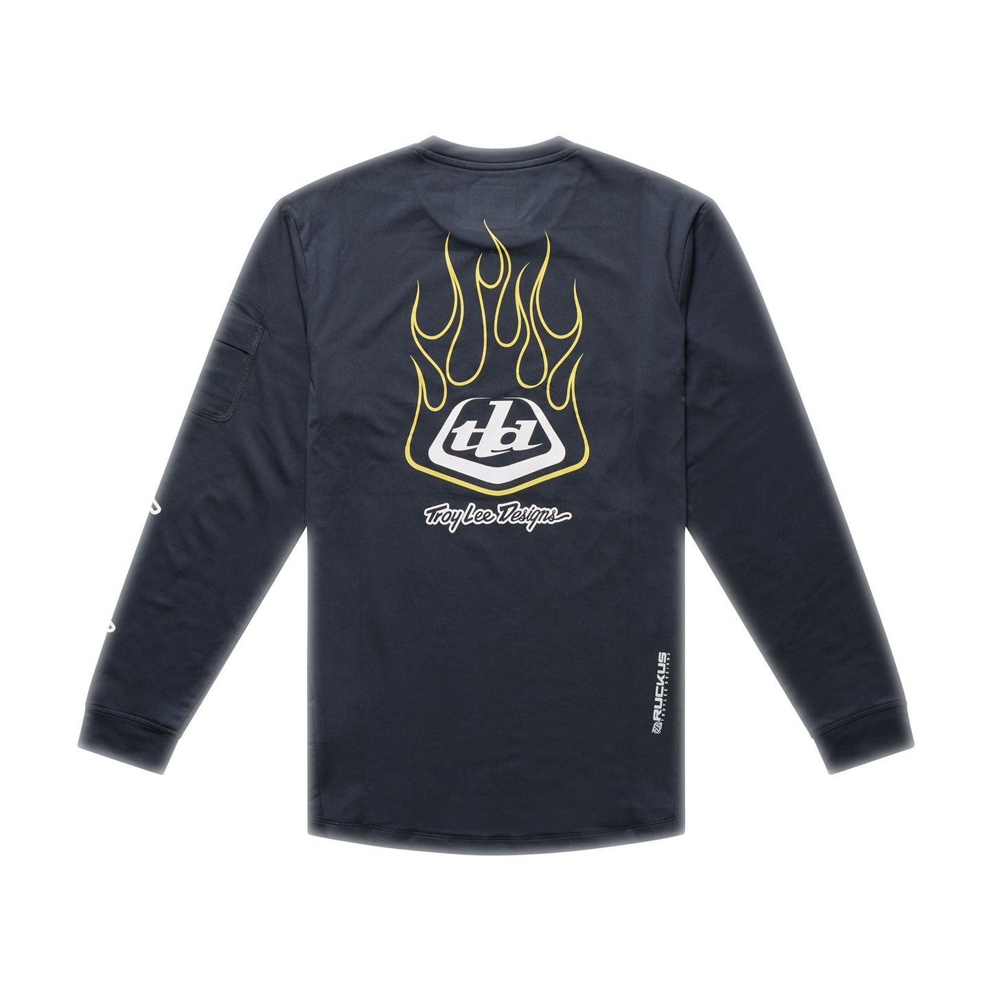 TROY LEE DESIGNS RUCKUS RIDE PRESSED Junior Lange Mouw Jersey Zwart