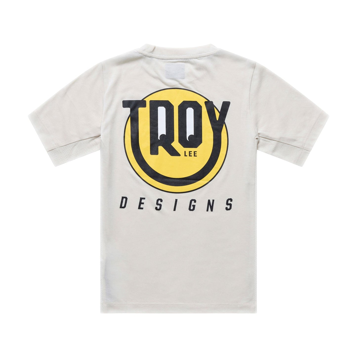 TROY LEE DESIGNS SKYLINE RIDE HAPPY Junior Trui met korte mouwen Pumice