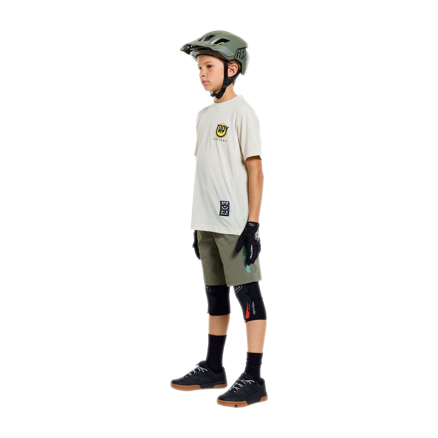 TROY LEE DESIGNS JEUGD SKYLINE TRAIL MONO Junior Korte Broek Khaki