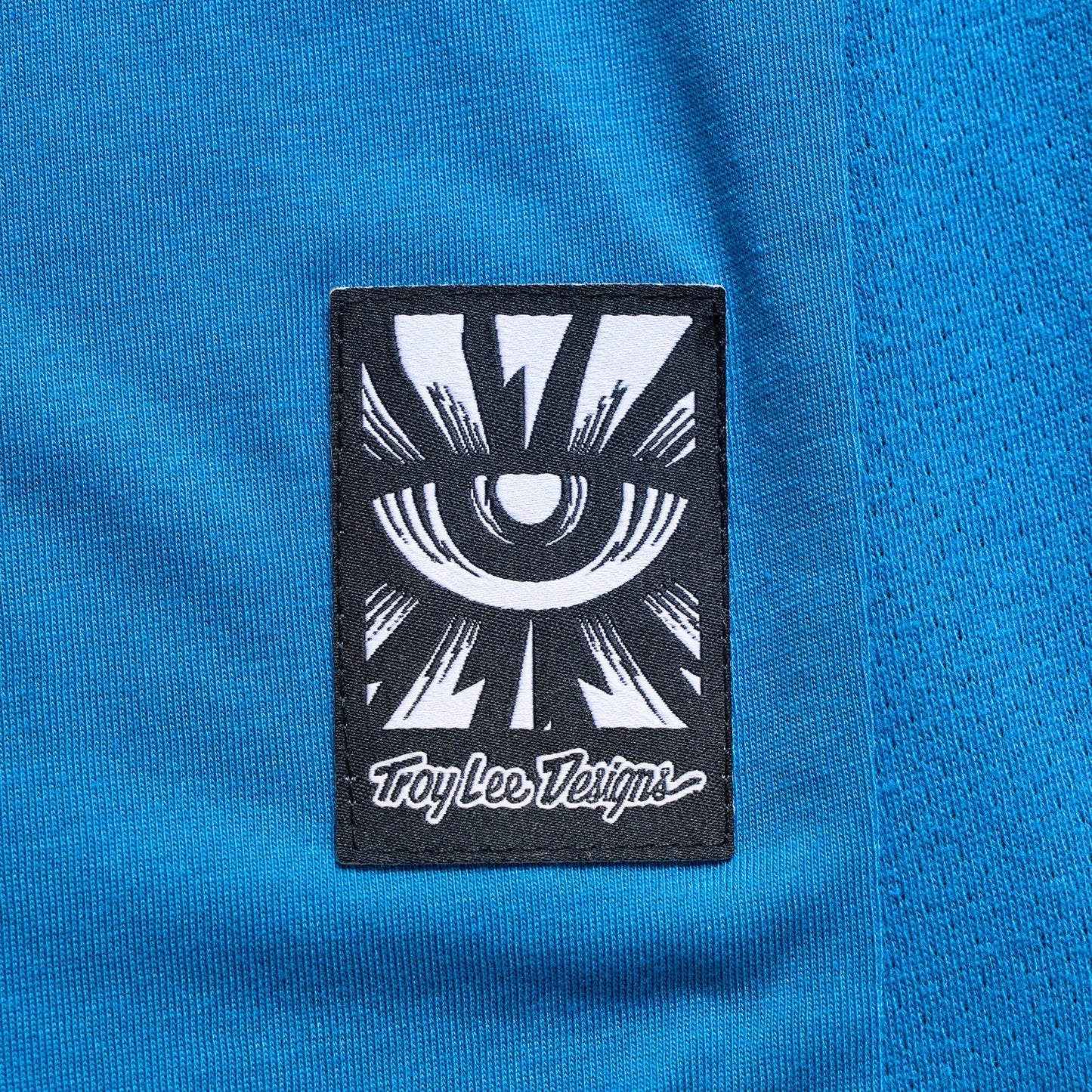 TROY LEE DESIGNS SKYLINE RIDE ONE EYE AERO Junior Lange Mouw Jersey Blauw