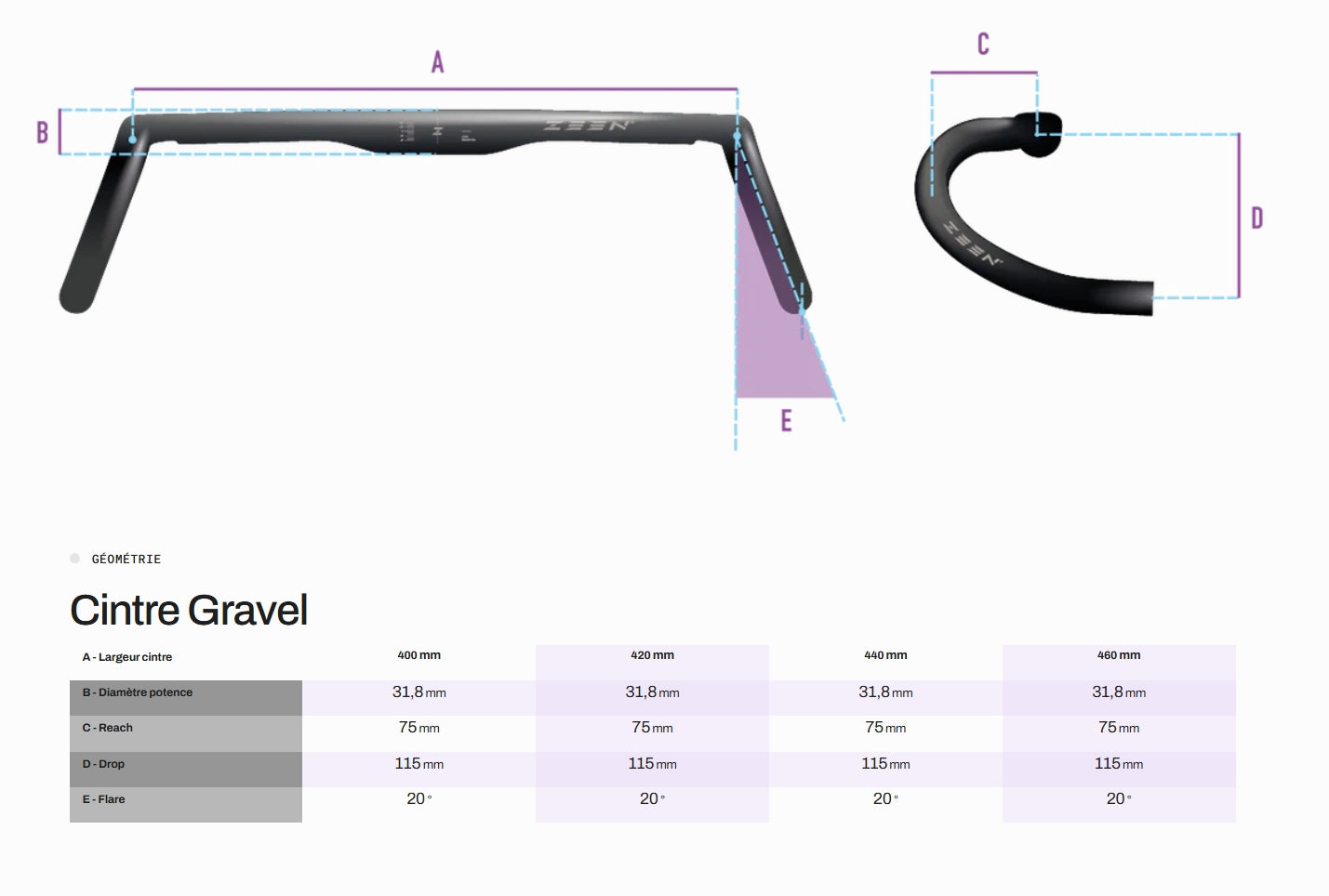 ZEEN GRAVEL kleerhanger