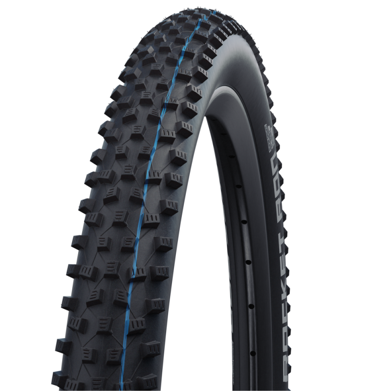 SCHWALBE ROCKET RON 27.5x2.25 ADDIX SPEEDGRIP SUPERGROUND Tubeless Ready Zacht Zwarte band
