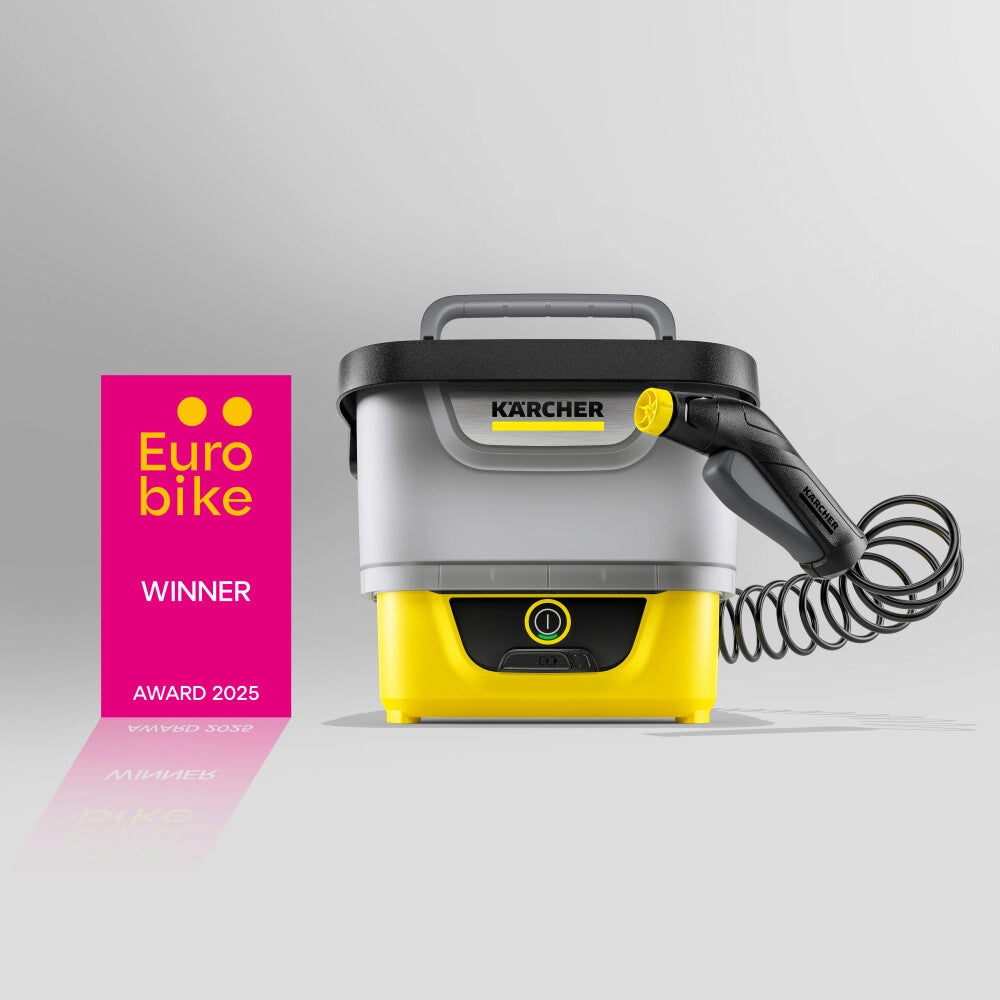 KÄRCHER OC 4 mobiele, zelfstandig werkende hogedrukreiniger + Bike-set
