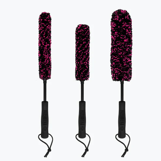 Set van 3 MUC-OFF MICROFIBRE DETAILING BRUSH SET