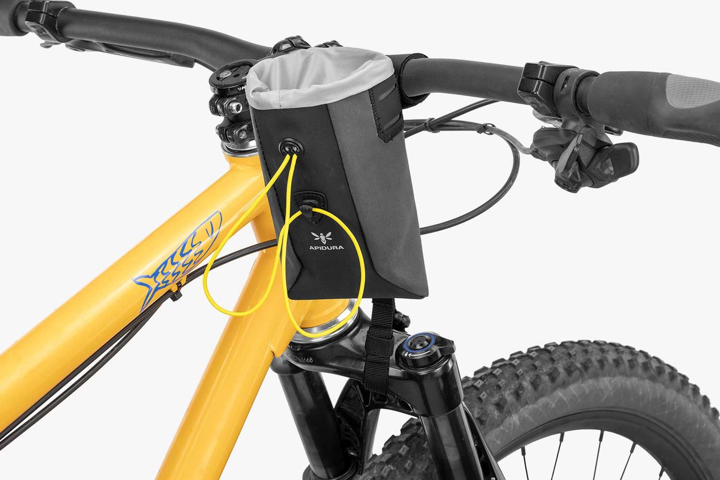 Stuurtas APIDURA BACKCOUNTRY FOOD POUCH 0,8 L Zwart Grijs