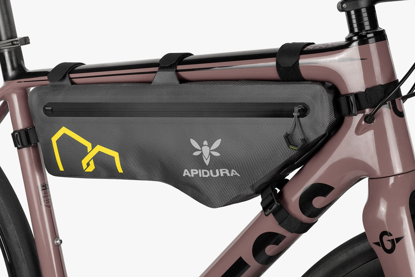 APIDURA EXPEDITION COMPACT FRAME PACK DRY 4,5 L Frametas Zwart