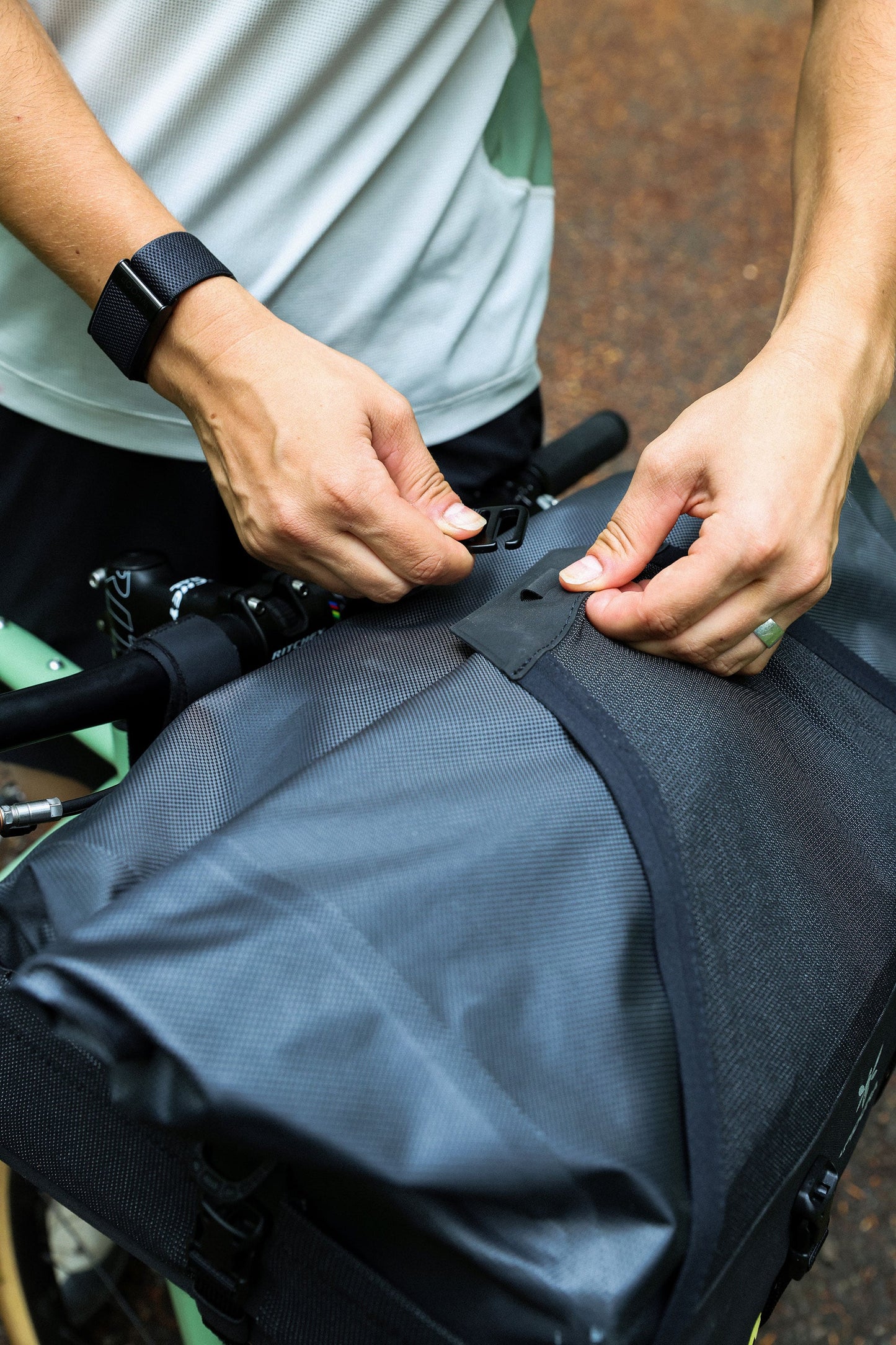 APIDURA EXPEDITION FRONT RACK PACK 20 L Stuurtas Zwart