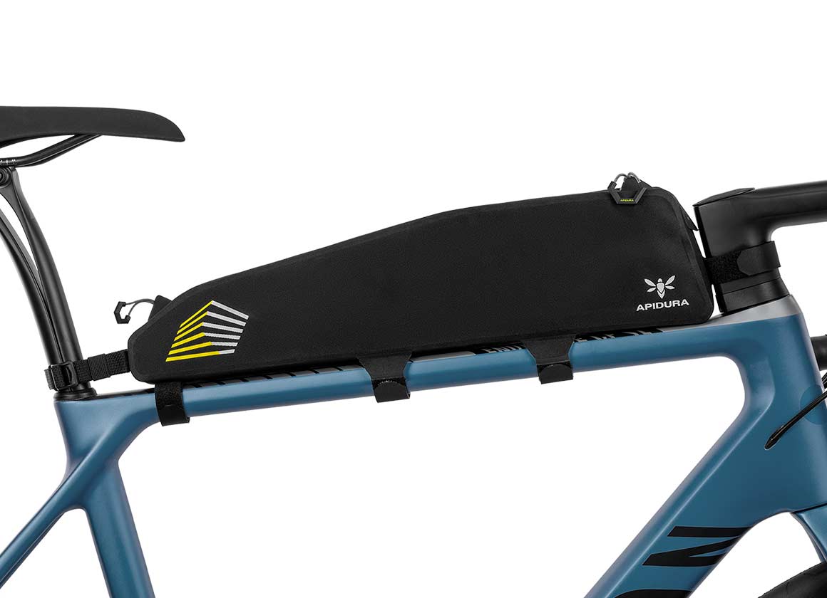 APIDURA RACING LONG TOP TUBE PACK 2 L Frametas Zwart