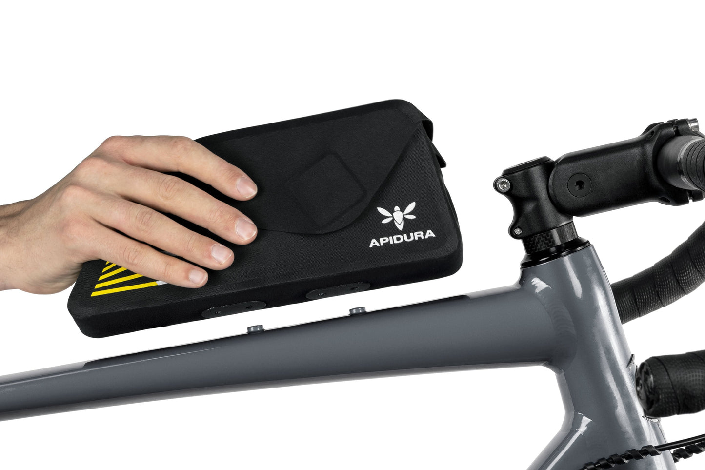 Frametas APIDURA RACING BOLT-ON TOP TUBE PACK 1 L Zwart