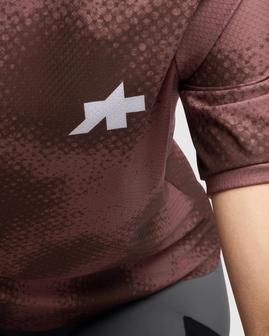 ASSOS TACTICA T5 MUD PLAGE Korte mouwen Jersey Bruin