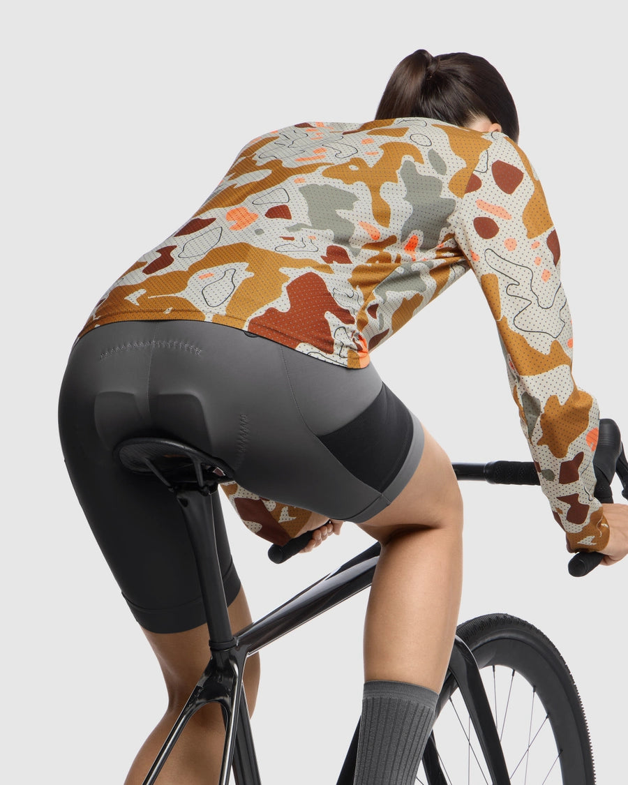 ASSOS TACTICA T5 MUD PLAGE Lange Mouw Camo Trui