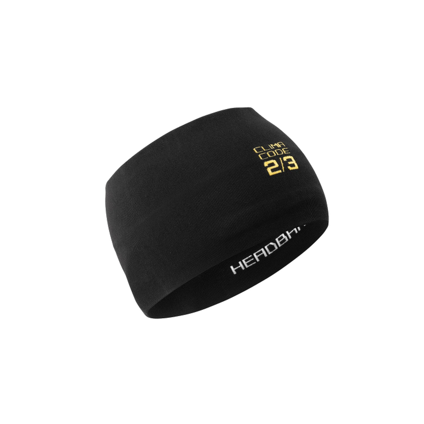 Hoofdband ASSOS SPRING FALL Zwart