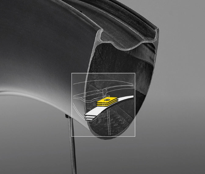 Wielpaar MAVIC COSMIC SLR 45 Tubeless Ready (Center Lock) Zilver