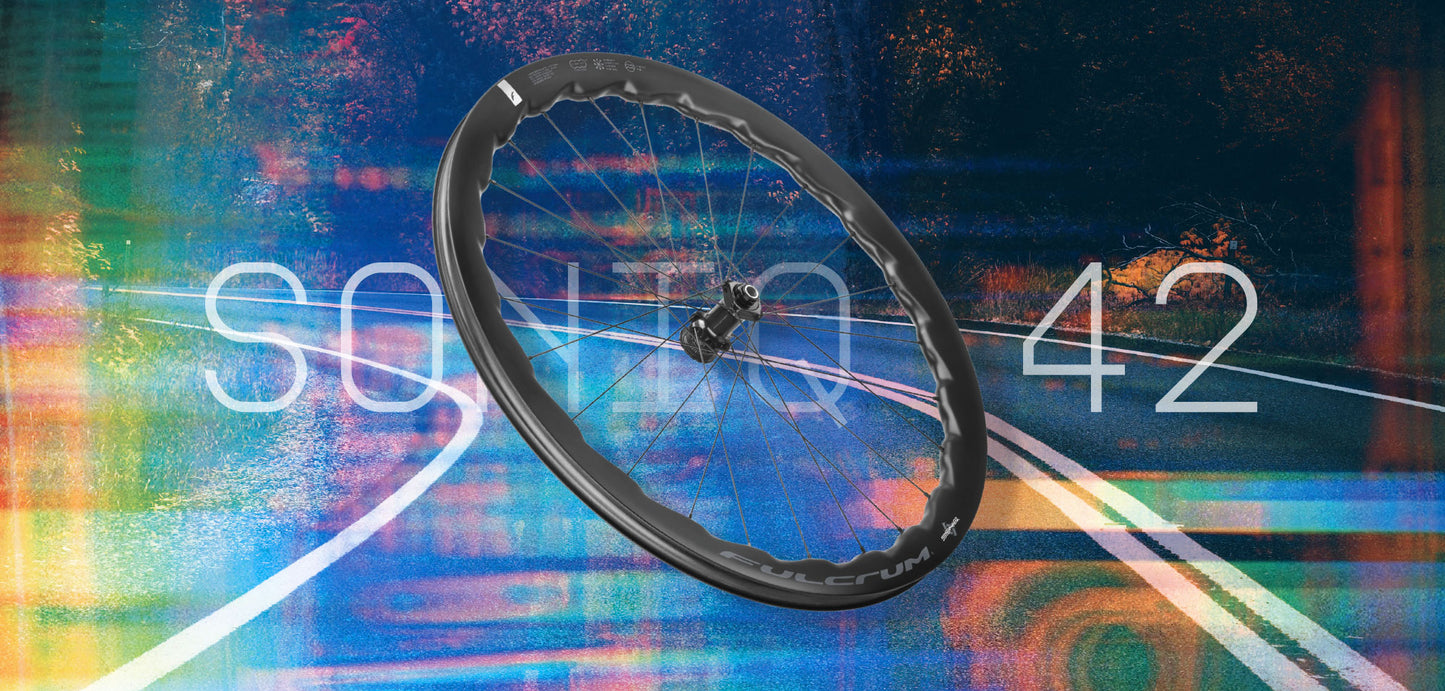 Paar FULCRUM SONIQ 42 700c wielen (Center Lock)