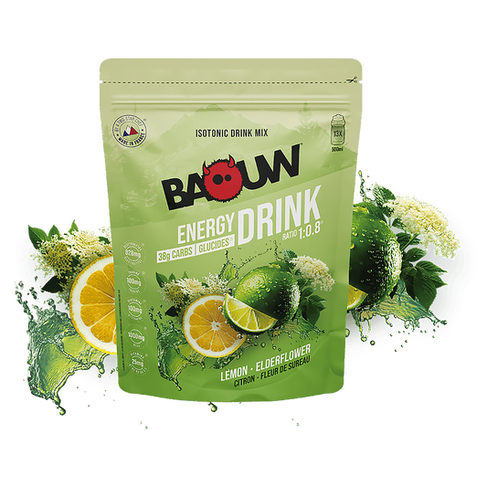 BAOUW ISOTONIC Energiedrank (585g) Citroen Vlierbloesem