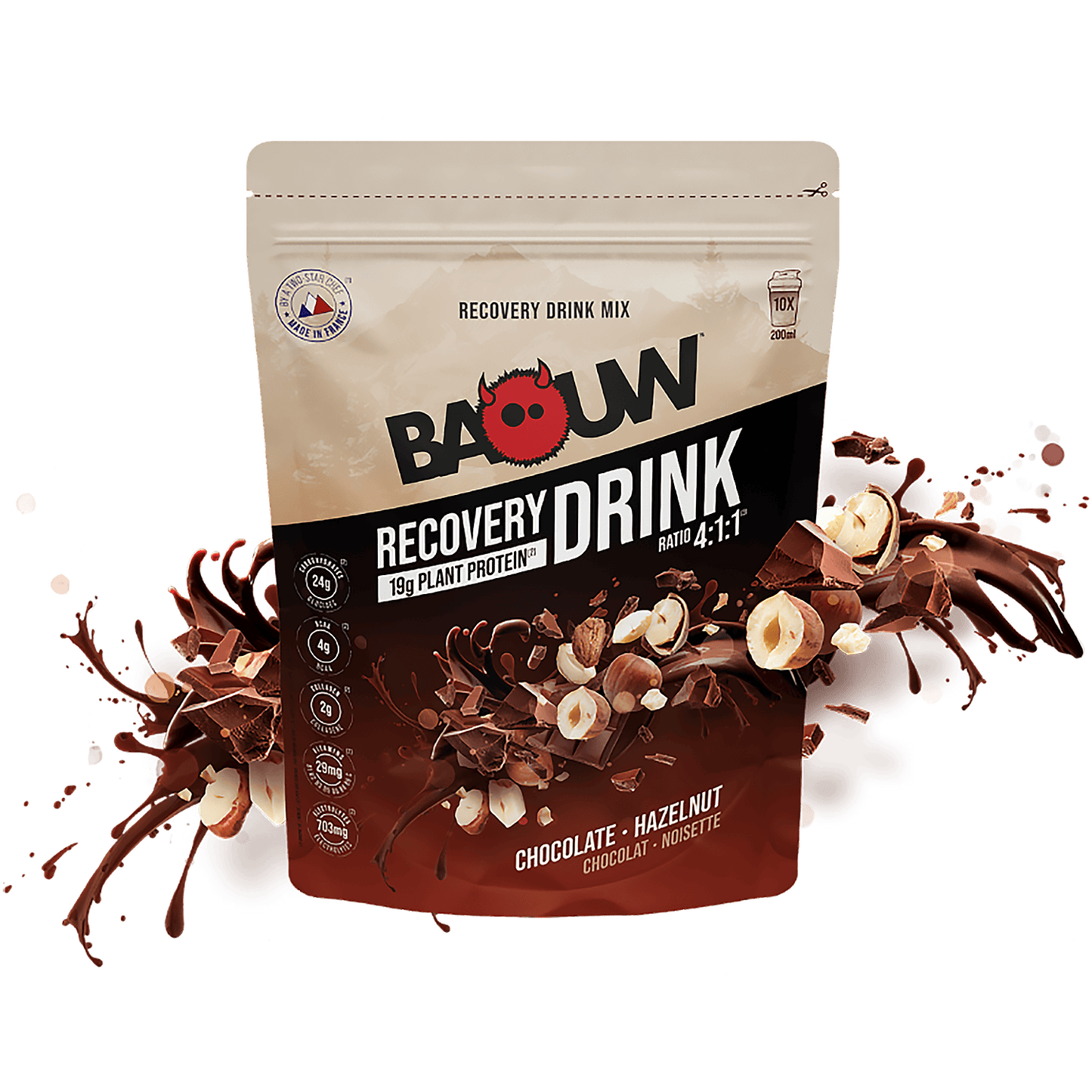 BAOUW RECOVERY Drink (500g) Chocolade Hazelnoot