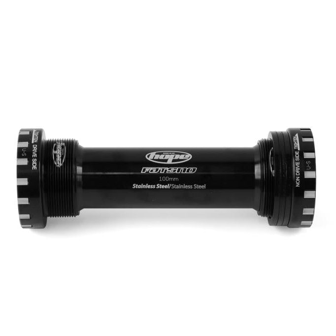 HOPE 100 mm Fat Bike 24 mm ascarter #BBSSFATN Zwart