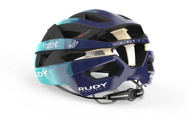 RUDY PROJECT REBEL TEAM BAHRAIN VICTORIOUS Road Helm Blauw