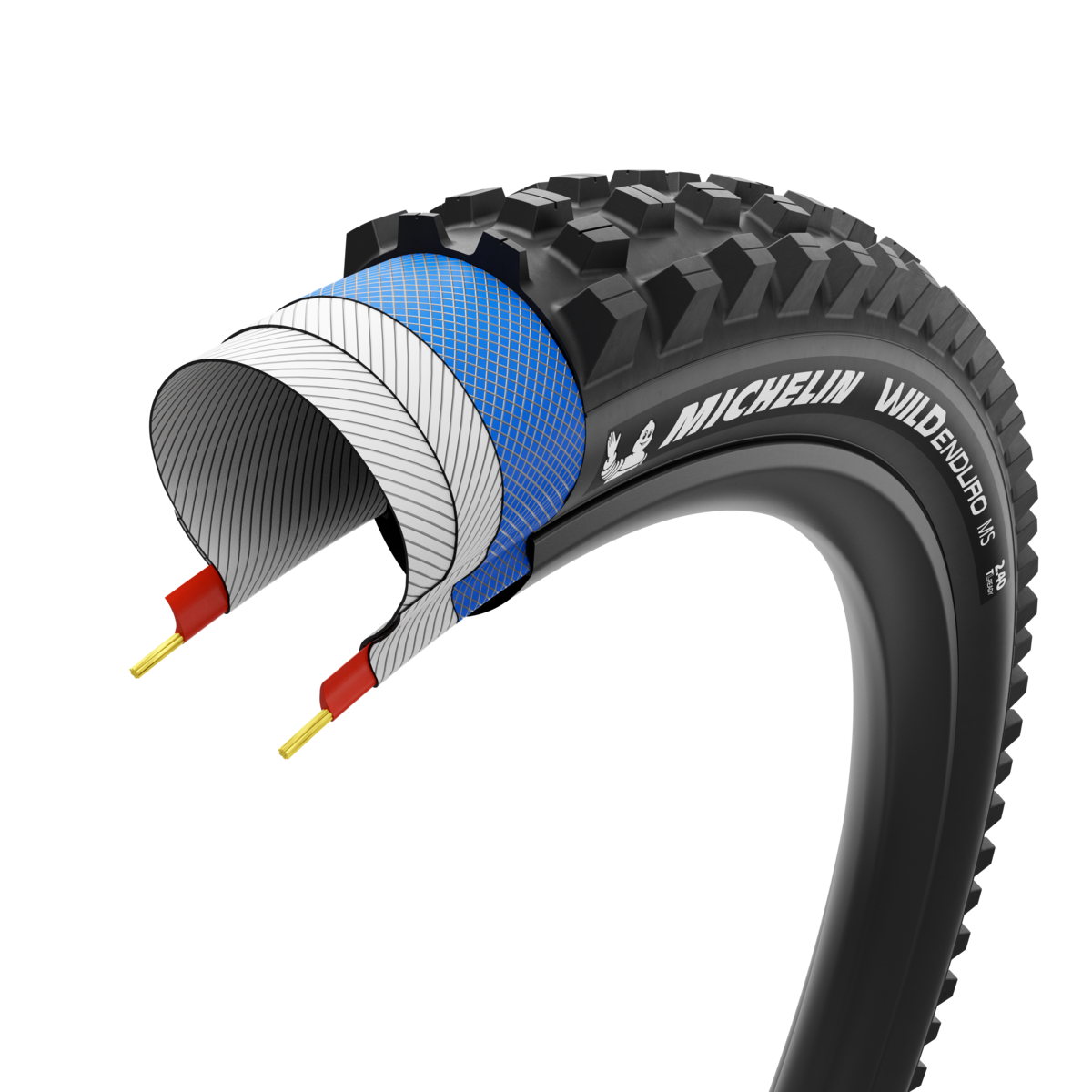 MICHELIN WILD ENDURO MS 29x2.40 Tubeless Ready Zacht Zwarte band