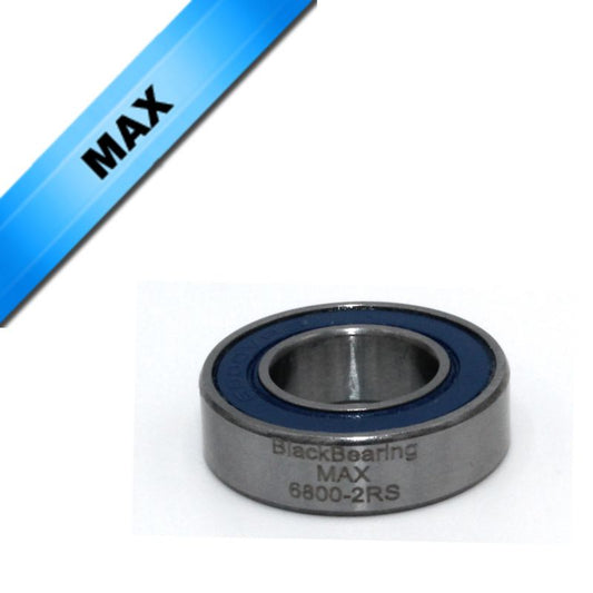 ZWARTE LAGER MAX 6800 E-2rs Stuurlager 10/11,5x19x5 mm